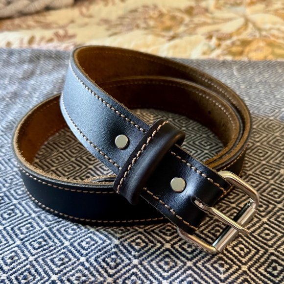 Lauxmont Other - NEW Men's Lauxmont leather belt brown SZ 40